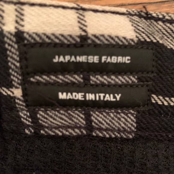 R13 Veder plaid with leather pant - Picture 8 of 9